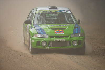 3;19-July-2009;Australia;Jimna;Matthew-Bailey;Mike-Bailey;Mitsubishi-Lancer-Evolution-IV;QLD;QRC;Queensland;Queensland-Rally-Championship;Sunshine-Coast;auto;dirt;dusty;fog;gravel;motorsport;racing;special-stage;super-telephoto