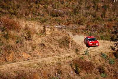 0;19-July-2009;Australia;Evo-6;Jimna;Margot-Knowles;Mitsubishi-Lancer;Mitsubishi-Lancer-Evolution-VI;QLD;QRC;Queensland;Queensland-Rally-Championship;Simon-Knowles;Sunshine-Coast;auto;motorsport;racing;safety-car;special-stage;super-telephoto