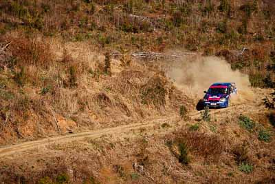 1;19-July-2009;Australia;Daniel-Willson;Jimna;Matthew-van-Tuinen;QLD;QRC;Queensland;Queensland-Rally-Championship;Subaru-Impreza-WRX-STI;Sunshine-Coast;auto;motorsport;racing;special-stage;super-telephoto