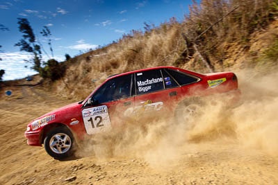 12;19-July-2009;Australia;Holden-Commodore-VS;Jamie-Macfarlane;Jimna;Larisa-Biggar;QLD;QRC;Queensland;Queensland-Rally-Championship;Sunshine-Coast;auto;motion-blur;motorsport;racing;sky;special-stage;wide-angle