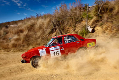 16;19-July-2009;Andrew-Rask;Australia;Donna-Rask;Jimna;Nissan-Stanza;QLD;QRC;Queensland;Queensland-Rally-Championship;Sunshine-Coast;auto;motion-blur;motorsport;racing;sky;special-stage;wide-angle