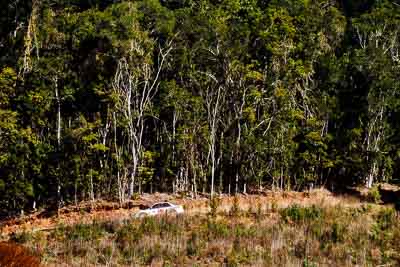 19;19-July-2009;Australia;Jimna;QLD;QRC;Queensland;Queensland-Rally-Championship;Subaru-Impreza;Sunshine-Coast;Tim-Charalambous;Tony-Best;auto;motorsport;racing;special-stage;super-telephoto