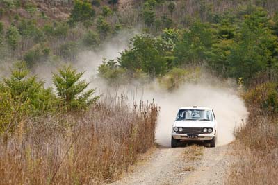 24;19-July-2009;Australia;Brad-Wimpenny;Chris-Wedding;Datsun-1600;Jimna;QLD;QRC;Queensland;Queensland-Rally-Championship;Sunshine-Coast;auto;motorsport;racing;scenery;special-stage;telephoto