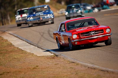 22;1964-Ford-Mustang;24-July-2009;Australia;Bill-Trengrove;FOSC;Festival-of-Sporting-Cars;Group-N;Historic-Touring-Cars;NSW;Narellan;New-South-Wales;Oran-Park-Raceway;auto;classic;historic;motorsport;racing;super-telephoto;vintage