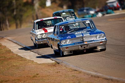 56;1963-Ford-Galaxie;24-July-2009;Australia;Chris-Strode;FOSC;Festival-of-Sporting-Cars;Group-N;Historic-Touring-Cars;NSW;Narellan;New-South-Wales;Oran-Park-Raceway;auto;classic;historic;motorsport;racing;super-telephoto;vintage