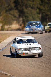 114;1964-Alfa-Romeo-GTV;24-July-2009;Australia;FOSC;Festival-of-Sporting-Cars;Group-N;Historic-Touring-Cars;Lynn-Brown;NSW;Narellan;New-South-Wales;Oran-Park-Raceway;auto;classic;historic;motorsport;racing;super-telephoto;vintage
