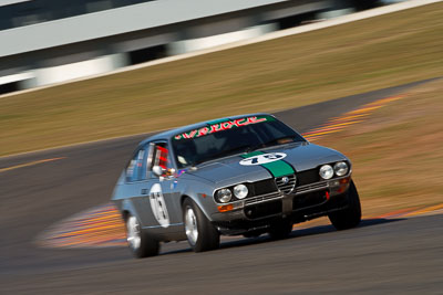 75;1977-Alfa-Romeo-GTV;24-July-2009;Australia;FOSC;Festival-of-Sporting-Cars;Group-S;NSW;Narellan;New-South-Wales;Oran-Park-Raceway;Urs-Muller;auto;classic;historic;motion-blur;motorsport;racing;super-telephoto;vintage