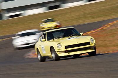 171;1971-Datsun-240Z;24-July-2009;Australia;FOSC;Festival-of-Sporting-Cars;Group-S;Mark-Cassells;NSW;Narellan;New-South-Wales;Oran-Park-Raceway;auto;classic;historic;motion-blur;motorsport;racing;super-telephoto;vintage