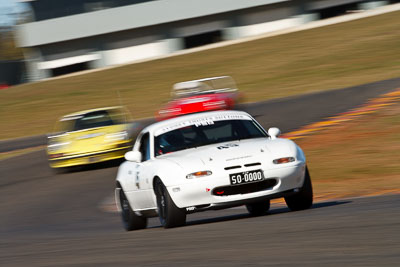 45;1990-Mazda-MX‒5;24-July-2009;Australia;FOSC;Festival-of-Sporting-Cars;Marque-Sports;Mazda-MX‒5;Mazda-MX5;Mazda-Miata;NSW;Narellan;New-South-Wales;Oran-Park-Raceway;Production-Sports-Cars;Shane-Otten;auto;motion-blur;motorsport;racing;super-telephoto