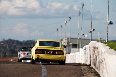 171;1971-Datsun-240Z;24-July-2009;Australia;FOSC;Festival-of-Sporting-Cars;Group-S;Mark-Cassells;NSW;Narellan;New-South-Wales;Oran-Park-Raceway;auto;classic;historic;motorsport;racing;super-telephoto;vintage