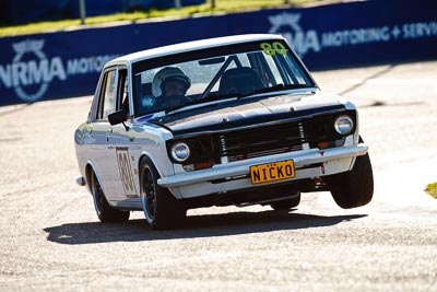 80;1969-Datsun-1600;24-July-2009;Australia;FOSC;Festival-of-Sporting-Cars;Improved-Production;NSW;Narellan;New-South-Wales;Nickolas-Kemourtzis;Oran-Park-Raceway;Topshot;auto;motorsport;racing;super-telephoto