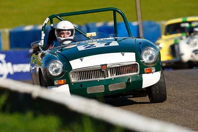 27;1963-MGB;25-July-2009;Australia;Bob-Rowntree;FOSC;Festival-of-Sporting-Cars;Group-S;NSW;Narellan;New-South-Wales;Oran-Park-Raceway;auto;classic;historic;motorsport;racing;super-telephoto;vintage