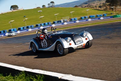 39;1969-Morgan-Plus-8;25-July-2009;Australia;FOSC;Festival-of-Sporting-Cars;Graeme-Downer;Group-S;NSW;Narellan;New-South-Wales;Oran-Park-Raceway;auto;classic;historic;motorsport;racing;telephoto;vintage