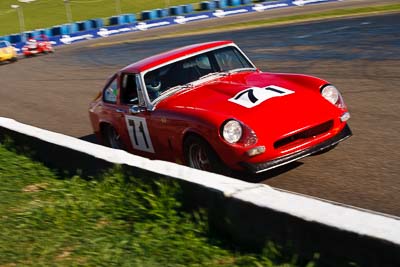 71;1968-Lenham-Le-Mans-GT;25-July-2009;Australia;Denis-Best;FOSC;Festival-of-Sporting-Cars;Group-S;NSW;Narellan;New-South-Wales;Oran-Park-Raceway;auto;classic;historic;motorsport;racing;telephoto;vintage