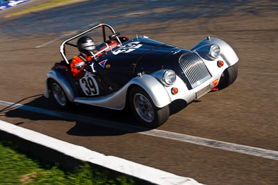 39;1969-Morgan-Plus-8;25-July-2009;Australia;FOSC;Festival-of-Sporting-Cars;Graeme-Downer;Group-S;NSW;Narellan;New-South-Wales;Oran-Park-Raceway;auto;classic;historic;motorsport;racing;telephoto;vintage