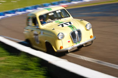 717;1952-Austin-A30;25-July-2009;Allan-Bryson;Australia;FOSC;Festival-of-Sporting-Cars;Group-N;Historic-Touring-Cars;NSW;Narellan;New-South-Wales;Oran-Park-Raceway;auto;classic;historic;motion-blur;motorsport;racing;telephoto;vintage