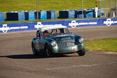 34;1959-Austin-Healey-3000;25-July-2009;Australia;Brian-Duffy;FOSC;Festival-of-Sporting-Cars;Group-S;NSW;Narellan;New-South-Wales;Oran-Park-Raceway;auto;classic;historic;motorsport;racing;telephoto;vintage