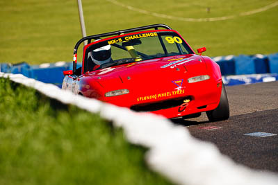 90;1992-Mazda-MX‒5;25-July-2009;Australia;FOSC;Faulkner;Festival-of-Sporting-Cars;Marque-Sports;Mazda-MX‒5;Mazda-MX5;Mazda-Miata;NSW;Narellan;New-South-Wales;Oran-Park-Raceway;Production-Sports-Cars;auto;motorsport;racing;super-telephoto