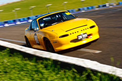 88;1990-Mazda-MX‒5;25-July-2009;Australia;FOSC;Festival-of-Sporting-Cars;John-Metham;Marque-Sports;Mazda-MX‒5;Mazda-MX5;Mazda-Miata;NSW;Narellan;New-South-Wales;Oran-Park-Raceway;Production-Sports-Cars;ZM999;auto;motion-blur;motorsport;racing;telephoto