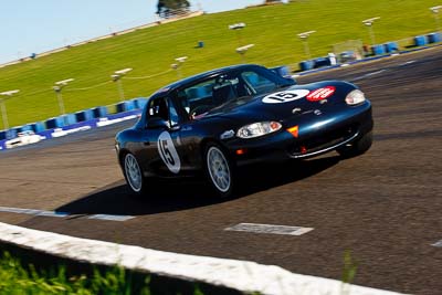 15;1999-Mazda-MX‒5;25-July-2009;Australia;FOSC;Festival-of-Sporting-Cars;Laurie-Sellers;Marque-Sports;Mazda-MX‒5;Mazda-MX5;Mazda-Miata;NSW;Narellan;New-South-Wales;Oran-Park-Raceway;Production-Sports-Cars;auto;motorsport;racing;telephoto