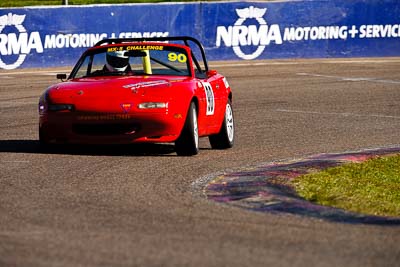 90;1992-Mazda-MX‒5;25-July-2009;Australia;FOSC;Faulkner;Festival-of-Sporting-Cars;Marque-Sports;Mazda-MX‒5;Mazda-MX5;Mazda-Miata;NSW;Narellan;New-South-Wales;Oran-Park-Raceway;Production-Sports-Cars;auto;motorsport;racing;super-telephoto