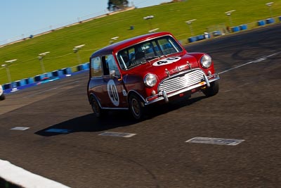 40;1964-Morris-Cooper-S;25-July-2009;Australia;Barrie-Brown;FOSC;Festival-of-Sporting-Cars;Group-N;Historic-Touring-Cars;NSW;Narellan;New-South-Wales;Oran-Park-Raceway;auto;classic;historic;motorsport;racing;telephoto;vintage