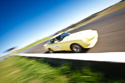 171;1971-Datsun-240Z;25-July-2009;Australia;FOSC;Festival-of-Sporting-Cars;Group-S;Mark-Cassells;NSW;Narellan;New-South-Wales;Oran-Park-Raceway;auto;classic;historic;motion-blur;motorsport;racing;vintage;wide-angle