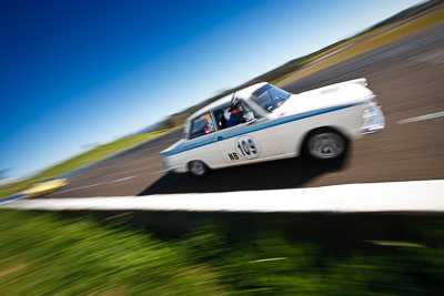 109;1964-Ford-Cortina-Mk-I;25-July-2009;Australia;FOSC;Festival-of-Sporting-Cars;Group-N;Historic-Touring-Cars;Matthew-Windsor;NSW;Narellan;New-South-Wales;Oran-Park-Raceway;auto;classic;historic;motion-blur;motorsport;racing;vintage;wide-angle