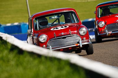 40;1964-Morris-Cooper-S;25-July-2009;Australia;Barrie-Brown;FOSC;Festival-of-Sporting-Cars;Group-N;Historic-Touring-Cars;NSW;Narellan;New-South-Wales;Oran-Park-Raceway;auto;classic;historic;motorsport;racing;super-telephoto;vintage