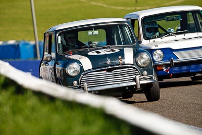 13;1964-Morris-Cooper-S;25-July-2009;Australia;FOSC;Festival-of-Sporting-Cars;Group-N;Historic-Touring-Cars;Ken-Lee;NSW;Narellan;New-South-Wales;Oran-Park-Raceway;auto;classic;historic;motorsport;racing;super-telephoto;vintage