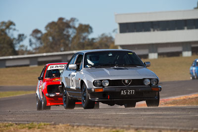 167;1985-Alfa-Romeo-Alfetta-GTV6;25-July-2009;AS277;Aaron-Smith;Australia;FOSC;Festival-of-Sporting-Cars;NSW;Narellan;New-South-Wales;Oran-Park-Raceway;Regularity;auto;motorsport;racing;super-telephoto