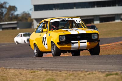 151;1978-Ford-Escort-Mk-II;25-July-2009;Australia;FOSC;Festival-of-Sporting-Cars;Matthew-Foster;NSW;Narellan;New-South-Wales;Oran-Park-Raceway;Regularity;auto;motorsport;racing;super-telephoto