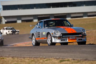 551;1974-Datsun-260Z;25-July-2009;33644H;Australia;FOSC;Festival-of-Sporting-Cars;Kay-Harlor;NSW;Narellan;New-South-Wales;Oran-Park-Raceway;Regularity;Vince-Harlor;auto;motorsport;racing;super-telephoto