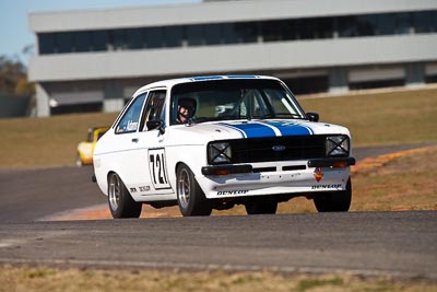 721;1977-Ford-Escort-Mk-II;25-July-2009;Australia;FOSC;Festival-of-Sporting-Cars;Gary-Adams;NSW;Narellan;New-South-Wales;Oran-Park-Raceway;Regularity;auto;motorsport;racing;super-telephoto