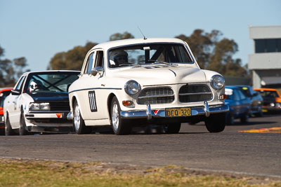 111;1963-Volvo-122S;25-July-2009;Australia;DCQ320;FOSC;Festival-of-Sporting-Cars;Kevin-Allen;NSW;Narellan;New-South-Wales;Oran-Park-Raceway;Regularity;auto;motorsport;racing;super-telephoto
