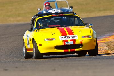 72;1991-Mazda-MX‒5;25-July-2009;Australia;FOSC;Festival-of-Sporting-Cars;Kevin-Addison;Mazda-MX‒5;Mazda-MX5;Mazda-Miata;NSW;Narellan;New-South-Wales;Oran-Park-Raceway;Regularity;auto;motorsport;racing;super-telephoto