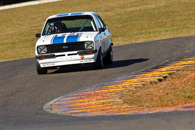 721;1977-Ford-Escort-Mk-II;25-July-2009;Australia;FOSC;Festival-of-Sporting-Cars;Gary-Adams;NSW;Narellan;New-South-Wales;Oran-Park-Raceway;Regularity;auto;motorsport;racing;super-telephoto