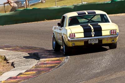 35;1964-Ford-Mustang;25-July-2009;Australia;FOSC;Festival-of-Sporting-Cars;Group-N;Historic-Touring-Cars;Mike-Dyer;NSW;Narellan;New-South-Wales;Oran-Park-Raceway;auto;classic;historic;motorsport;racing;super-telephoto;vintage