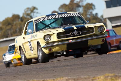 35;1964-Ford-Mustang;25-July-2009;Australia;FOSC;Festival-of-Sporting-Cars;Group-N;Historic-Touring-Cars;Mike-Dyer;NSW;Narellan;New-South-Wales;Oran-Park-Raceway;auto;classic;historic;motorsport;racing;super-telephoto;vintage