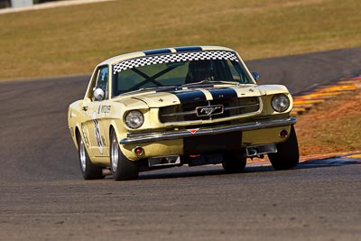 35;1964-Ford-Mustang;25-July-2009;Australia;FOSC;Festival-of-Sporting-Cars;Group-N;Historic-Touring-Cars;Mike-Dyer;NSW;Narellan;New-South-Wales;Oran-Park-Raceway;auto;classic;historic;motorsport;racing;super-telephoto;vintage