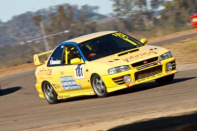 101;1996-Subaru-Impreza-WRX-STi;25-July-2009;Australia;FOSC;Festival-of-Sporting-Cars;Franck-Donniaux;Improved-Production;NSW;Narellan;New-South-Wales;Oran-Park-Raceway;auto;motion-blur;motorsport;racing;super-telephoto