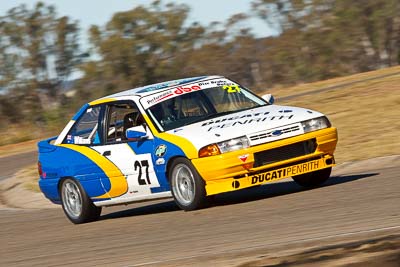 27;1992-Ford-Laser-TX3-Turbo;25-July-2009;Australia;David-Williams;FOSC;Festival-of-Sporting-Cars;Improved-Production;NSW;Narellan;New-South-Wales;Oran-Park-Raceway;auto;motion-blur;motorsport;racing;super-telephoto