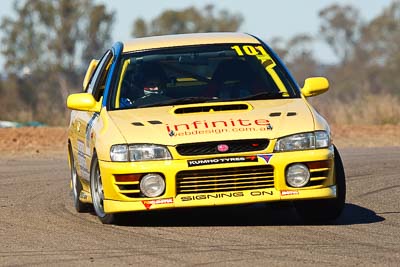 101;1996-Subaru-Impreza-WRX-STi;25-July-2009;Australia;FOSC;Festival-of-Sporting-Cars;Franck-Donniaux;Improved-Production;NSW;Narellan;New-South-Wales;Oran-Park-Raceway;auto;motorsport;racing;super-telephoto