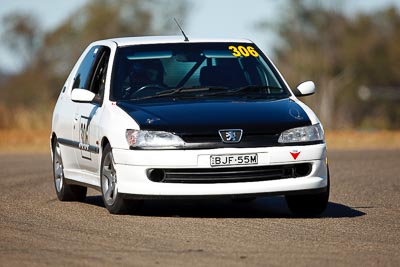 306;1998-Peugeot-306-GTi;25-July-2009;Australia;BJF55M;Barry-Black;FOSC;Festival-of-Sporting-Cars;Improved-Production;NSW;Narellan;New-South-Wales;Oran-Park-Raceway;auto;motorsport;racing;super-telephoto