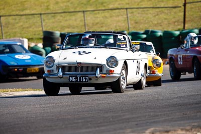 80;1967-MGB;25-July-2009;Australia;FOSC;Festival-of-Sporting-Cars;Gerry-Graham;MG1167;NSW;Narellan;New-South-Wales;Oran-Park-Raceway;Regularity;auto;motorsport;racing;super-telephoto