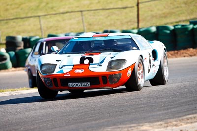 6;1969-Ford-GT40-Replica;25-July-2009;Australia;Don-Dimitriadis;FOSC;Festival-of-Sporting-Cars;NSW;Narellan;New-South-Wales;Oran-Park-Raceway;Regularity;auto;motorsport;racing;super-telephoto