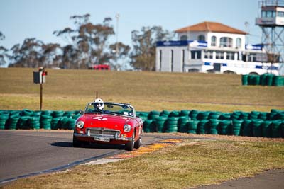 63;1966-MGB-Roadster;25-July-2009;Australia;BMG066;FOSC;Festival-of-Sporting-Cars;Glenn-Kirk;NSW;Narellan;New-South-Wales;Oran-Park-Raceway;Regularity;auto;motorsport;racing;super-telephoto