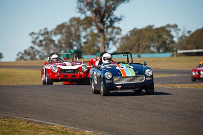 43;1966-Austin-Healey-Sprite;25-July-2009;Australia;Don-Bartley;FOSC;Festival-of-Sporting-Cars;Group-S;NSW;Narellan;New-South-Wales;Oran-Park-Raceway;auto;classic;historic;motorsport;racing;super-telephoto;vintage