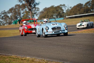 53;1959-MGA-1600;25-July-2009;26723H;Australia;FOSC;Festival-of-Sporting-Cars;Group-S;John-Young;NSW;Narellan;New-South-Wales;Oran-Park-Raceway;auto;classic;historic;motorsport;racing;super-telephoto;vintage
