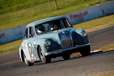24;1956-MG-ZA-Magnette;21828H;25-July-2009;Australia;Bruce-Smith;FOSC;Festival-of-Sporting-Cars;Group-N;Historic-Touring-Cars;NSW;Narellan;New-South-Wales;Oran-Park-Raceway;auto;classic;historic;motorsport;racing;super-telephoto;vintage